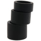 Alpha Liquid Silicone Stamina 3 Piece Cock Ring Set
