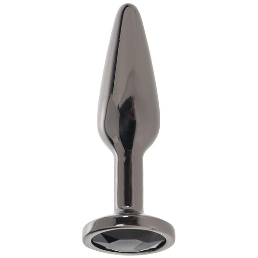 Rear Assets Medium Tapered Butt Plug in Gunmetal
