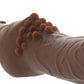 Waterproof Power Stud Cliterrific Vibe in Brown