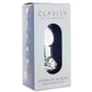 Clarity Utopian Bloom Glass Rose Butt Plug