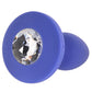 Cheeky Gems Medium Vibrating Probe in Blue
