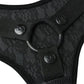 Sincerely Black Lace Strap-On Harness