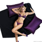 Whip Smart Waterproof Love Throw Blanket in Black