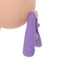 Nipplettes Vibrating Nipple Clamps in Purple