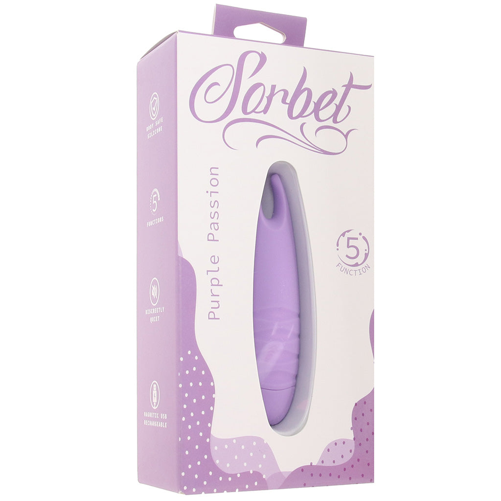 Sorbet Purple Passion Tickler Vibe PinkCherry Sorbet Purple Passion Tickler Vibe PinkCherry
