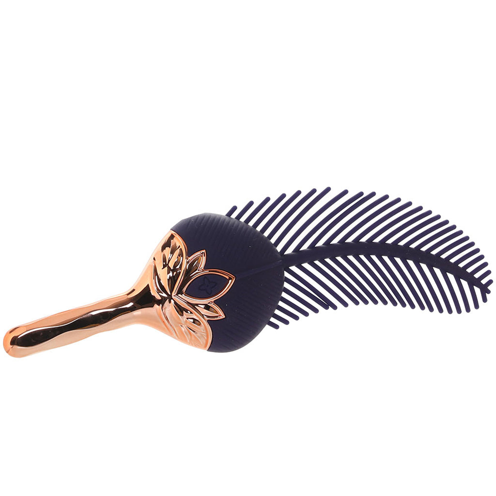Master Series The Tickler Silicone Feather Vibe PinkCherry Master Series The Tickler Silicone Feather Vibe PinkCherry