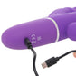PinkCherry Triple Rabbit Vibe in Purple