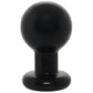 The Classic Large Round Butt Plug in Black