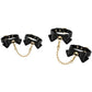 Temptasia Ardor Silicone Bows Wrist & Ankle Cuff Set