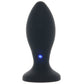 Booty Bling 3 Inch Jeweled Vibrating Butt Plug in Pink