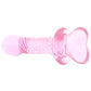 Icicles No. 82 Glass Dildo in Pink