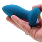 Power Gem Vibrating Petite Crystal Probe in Blue