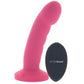 WhipSmart Ripple Remote 6 Inch Vibe in Pink