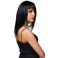 Steph Straight Wig with Bangs in Black
