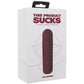 This Product Sucks Sucking Clitoral Stimulator in Burgundy