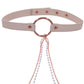 S&M Peaches 'n CreaMe Collar with Nipple Clamps