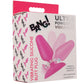 Bang! Vibrating Silicone Butt Plug in Pink