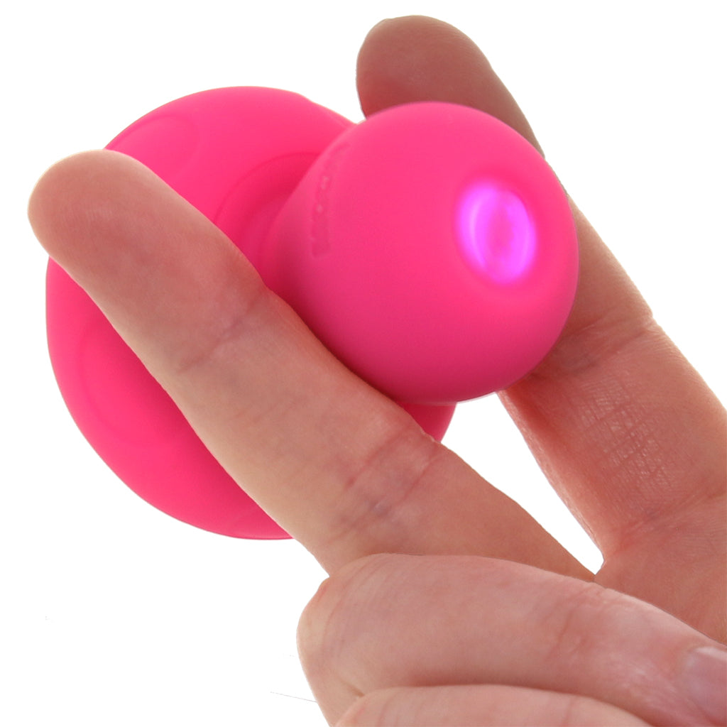Mochi Silicone Mushroom Mini Vibe in Pink PinkCherry Mochi Silicone Mushroom Mini Vibe in Pink PinkCherry