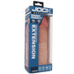 Jock 1.5 Inch Silicone Penis Extension in Light