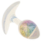 Glams Cosmic Rainbow Butt Plug in Small