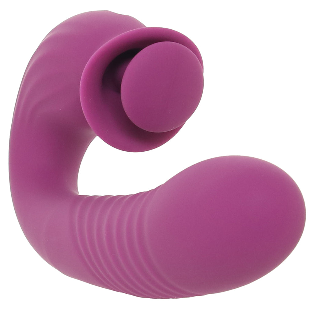 Deep Ecstasy G-Spot Thrusting Vibe PinkCherry Deep Ecstasy G-Spot Thrusting Vibe PinkCherry