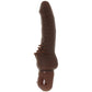 Waterproof Power Stud Cliterrific Vibe in Brown