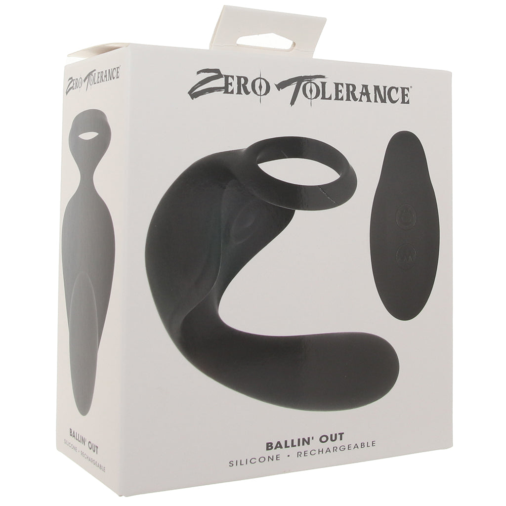 Zero Tolerance Ballin' Out Prostate Massager PinkCherry Zero Tolerance Ballin' Out Prostate Massager PinkCherry