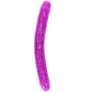 RealRock Glow In The Dark 12 Inch Double Dildo in Purple