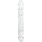 Clarity Elysian Sensation Double-Ended Glass Dildo