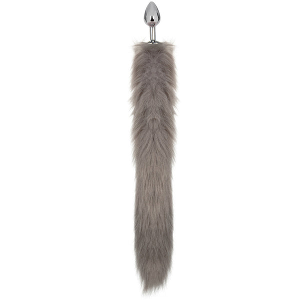 Running Wild Grey Tail Plug – PinkCherry