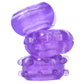 Reversible Cock Ring Set in Purple