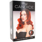 Candice Curled Wig in Dark Red