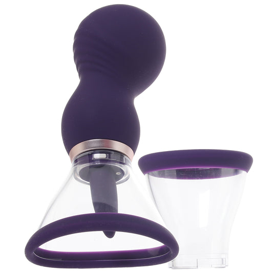 Pumped Sensual Vulva & Breast Pump in Purple