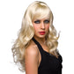 Joey Curly Wig with Bangs in Platinum Blonde