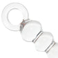 Clarity Hera's Tryst Beaded Glass Dildo