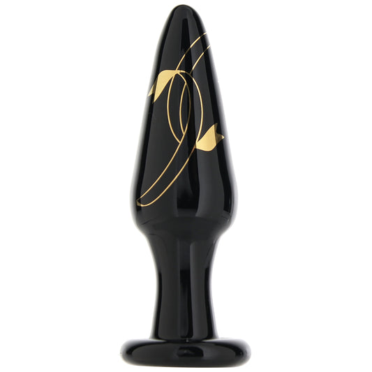 Secret Kisses 4.5 Inch Slim Glass Plug
