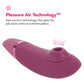 Womanizer Next 3D Pleasure Air Stimulator in Dusty Pink