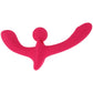 Together Double Tap Strapless Strap-On Vibe