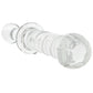 Clarity Elysian Swirl Heavenly Helix Glass Dildo
