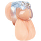 Blueline Small Dick Acrylic Mini Chastity Cage