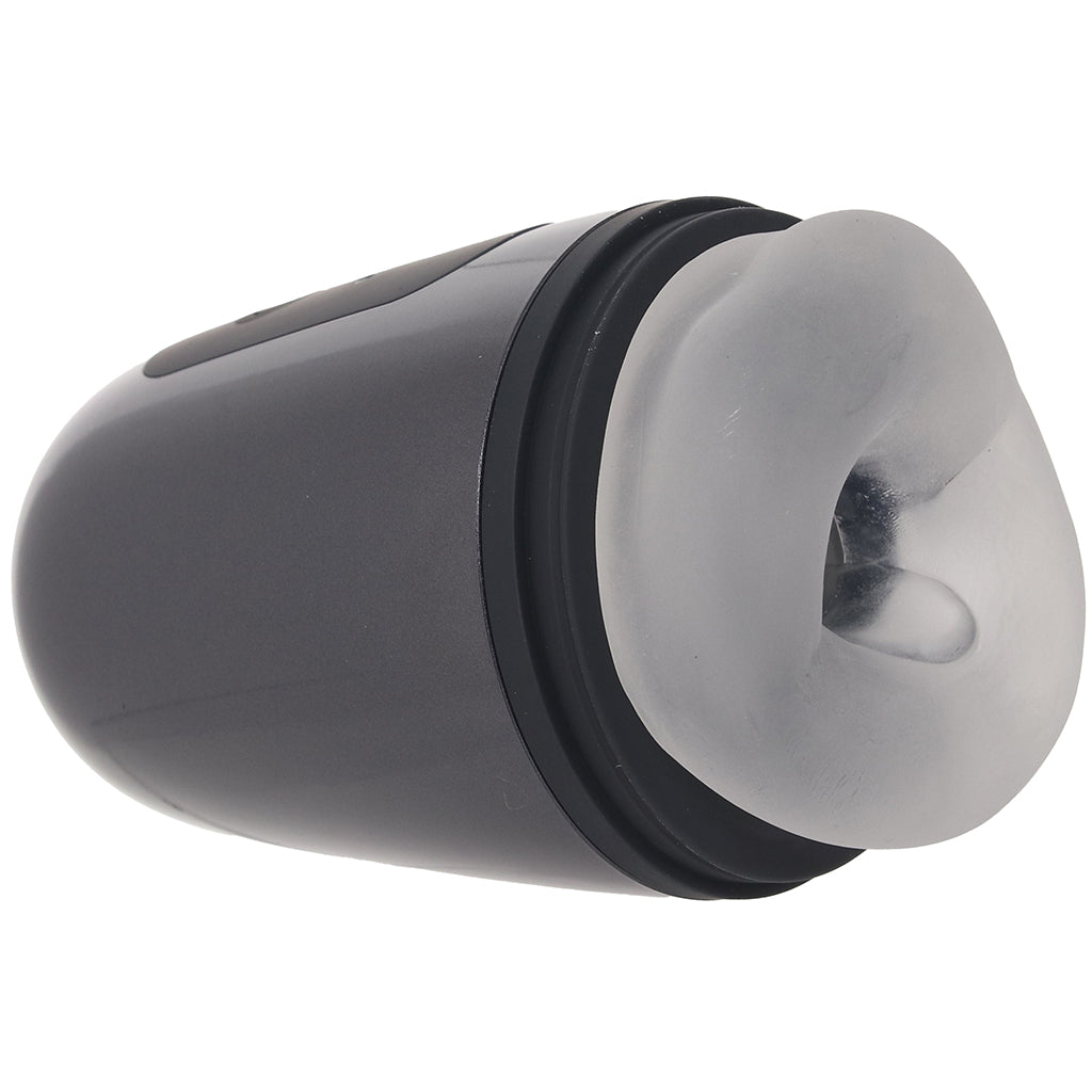 Pumped Vibrobator Masturbator in Gunmetal  PinkCherry