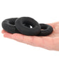 Renegade Players 3 Piece Cock Ring Set in Black
