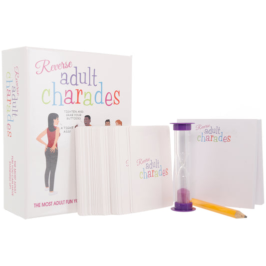 Reverse Adult Charades Card Game