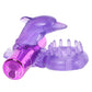 BodyWand Rechargeable Dancing Dolphin Tickle Ring in Purple