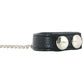 Blue Line Snap Cock Ring with Leash