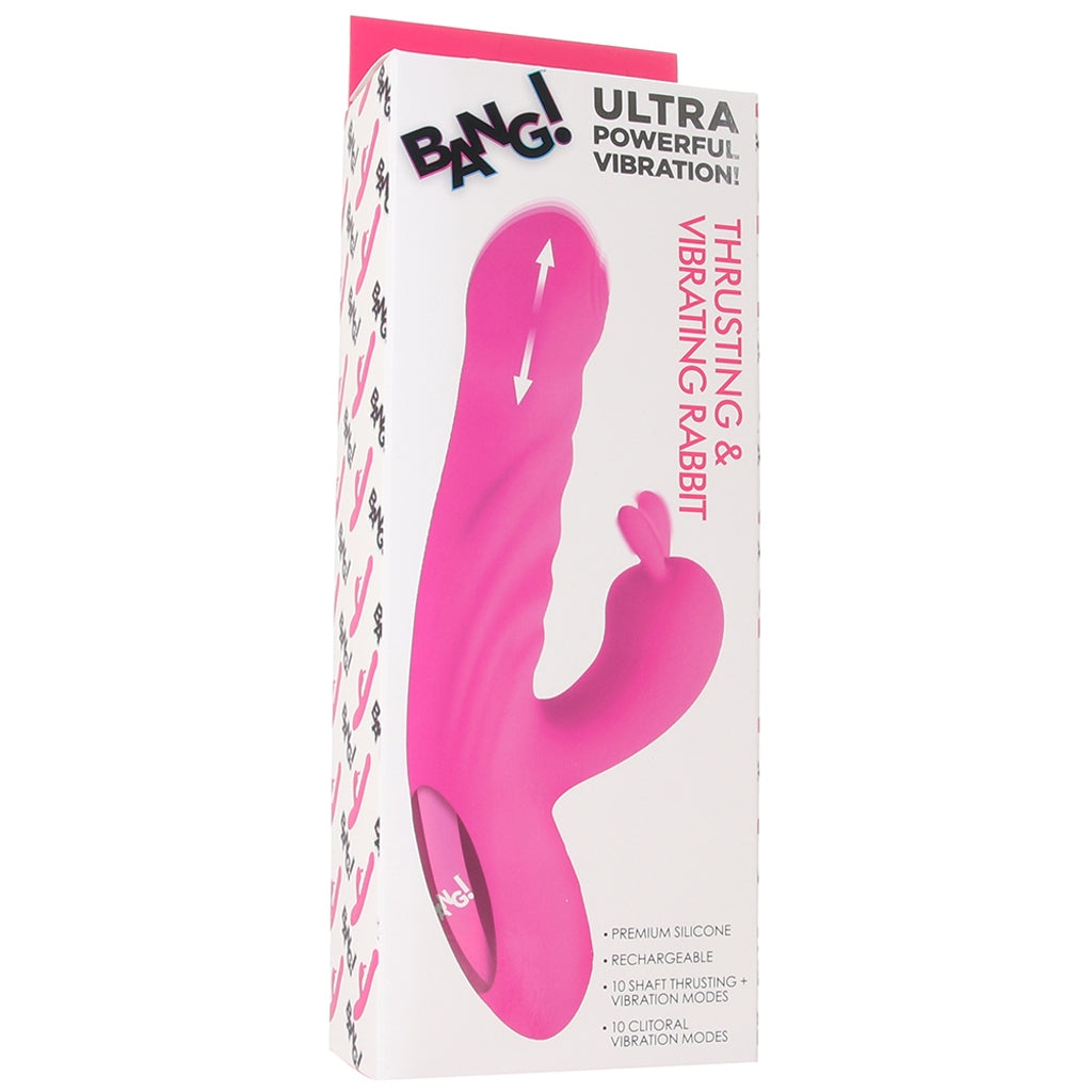 Bang! Thrusting & Vibrating Rabbit PinkCherry Bang! Thrusting & Vibrating Rabbit PinkCherry