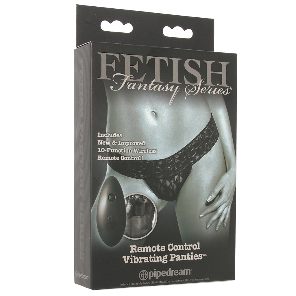Fetish Fantasy Ltd Remote Panties in Black PinkCherry Fetish Fantasy Ltd Remote Panties in Black PinkCherry