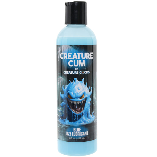 Creature Cum Water-Based Blue Lube in 8oz/237ml