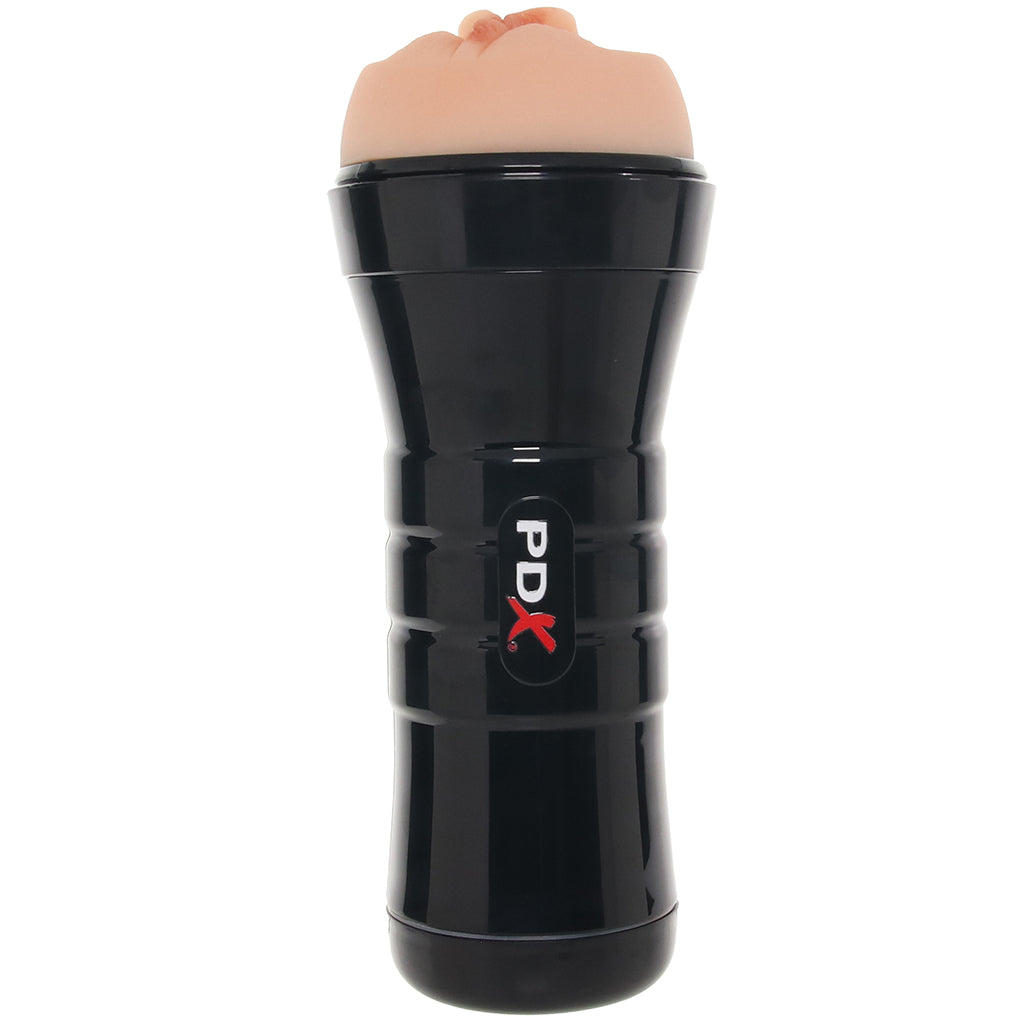 PDX Wet Pussies Super Sucker XXL Stroker in Light PinkCherry PDX Wet Pussies Super Sucker XXL Stroker in Light PinkCherry