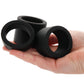 Alpha Liquid Silicone Stamina 3 Piece Cock Ring Set